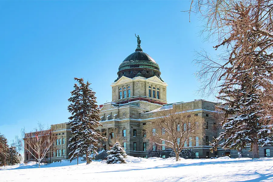 Montana State Capitol Building in Helena, Montana by Tatiana Travelways which was uploaded on March 6th, 2019